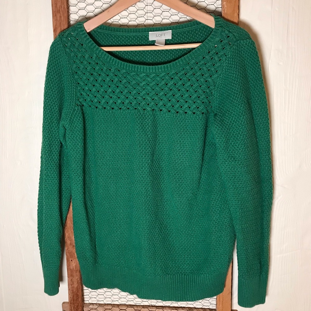 Loft Green Sweater